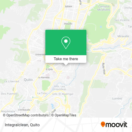 Integralclean map