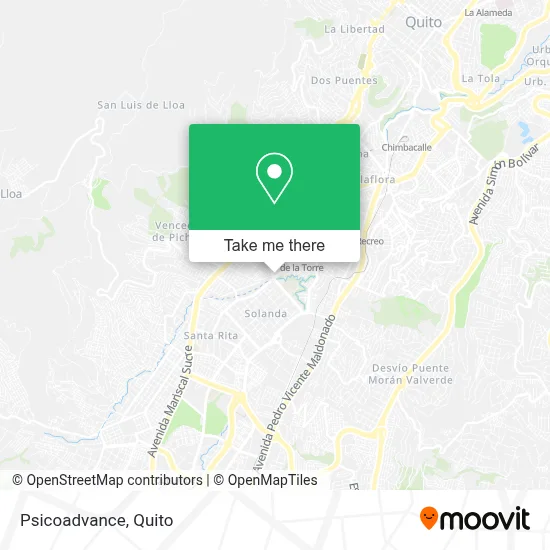 Psicoadvance map