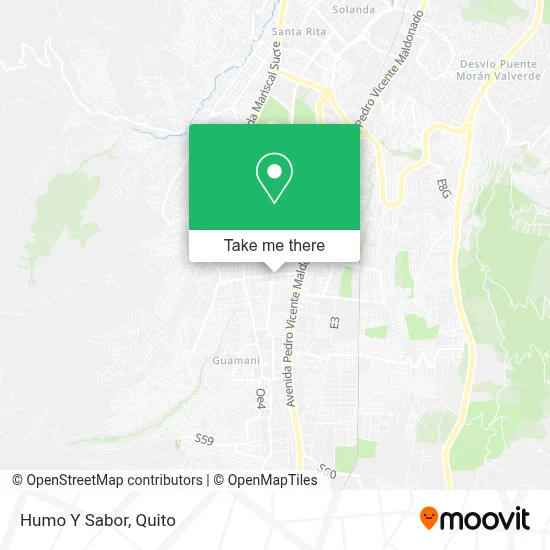 Humo Y Sabor map