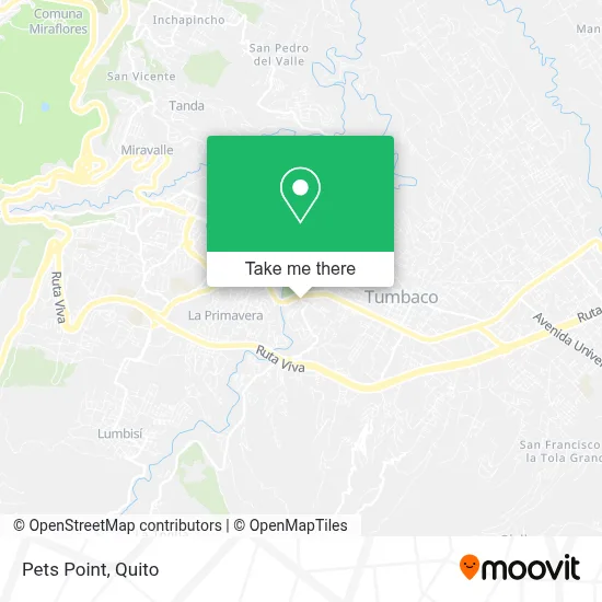 Pets Point map