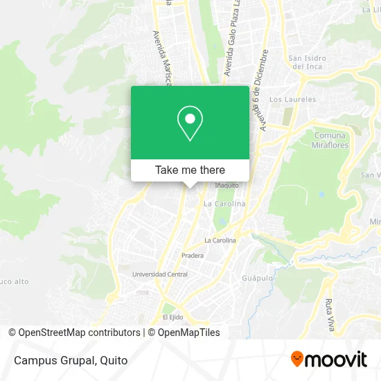 Campus Grupal map