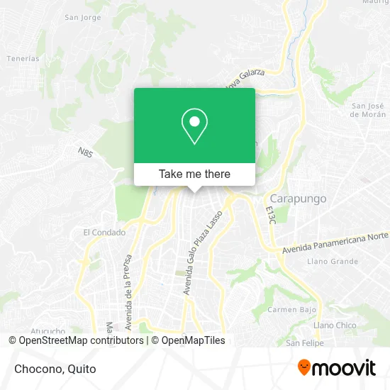 Chocono map