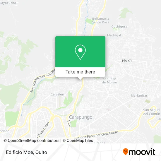 Edificio Moe map