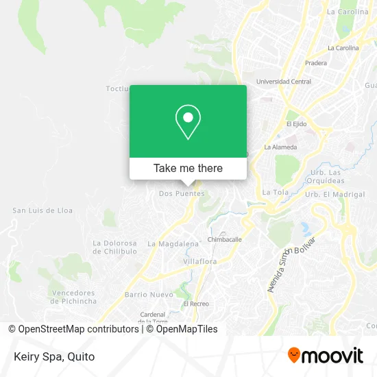 Keiry Spa map
