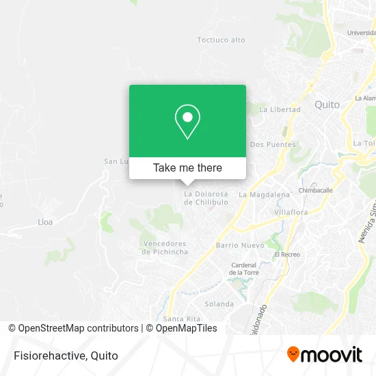 Fisiorehactive map