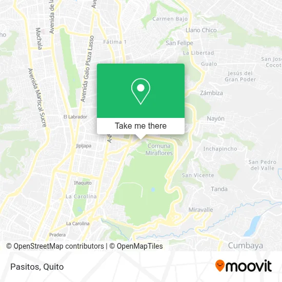 Pasitos map