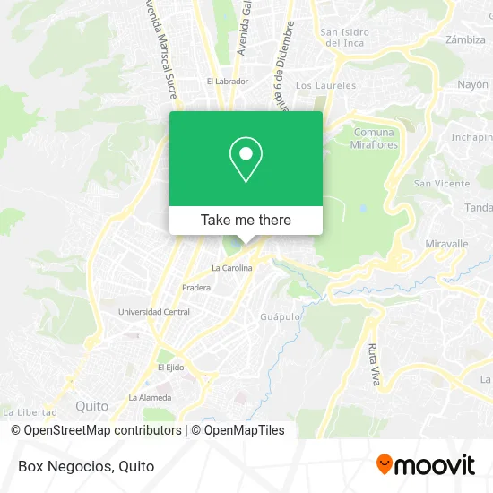 Box Negocios map