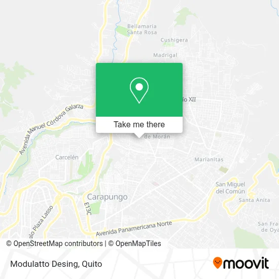 Modulatto Desing map