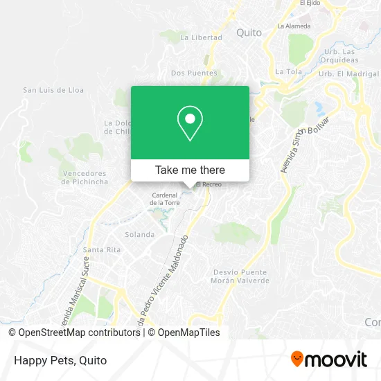 Happy Pets map