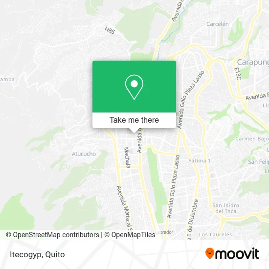 Itecogyp map