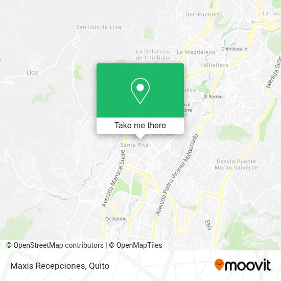Maxis Recepciones map