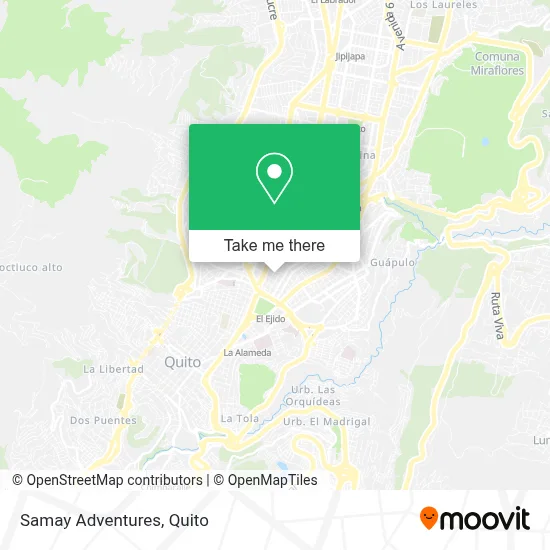 Samay Adventures map