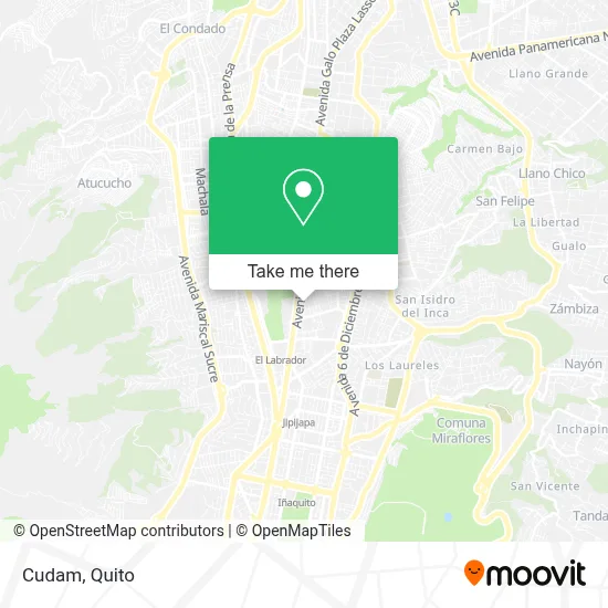 Cudam map