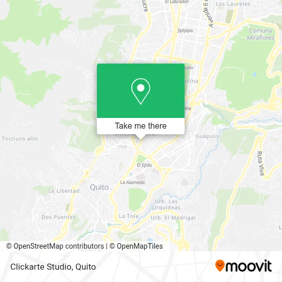 Clickarte Studio map