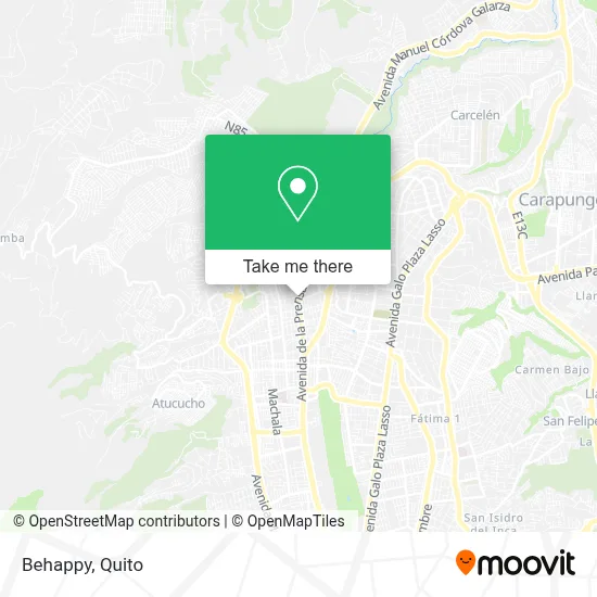 Behappy map