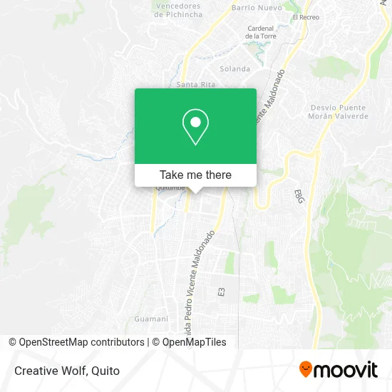 Creative Wolf map