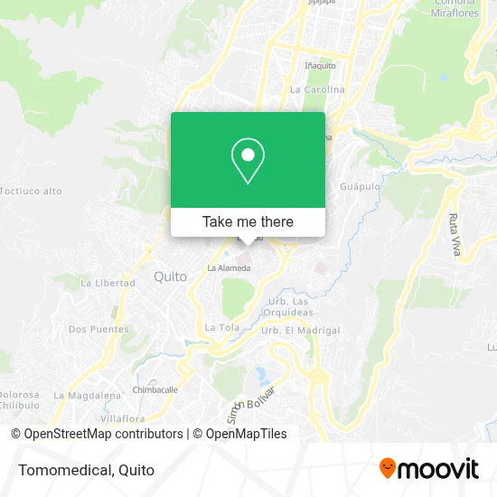 Tomomedical map