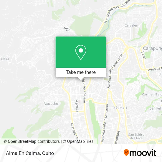 Alma En Calma map