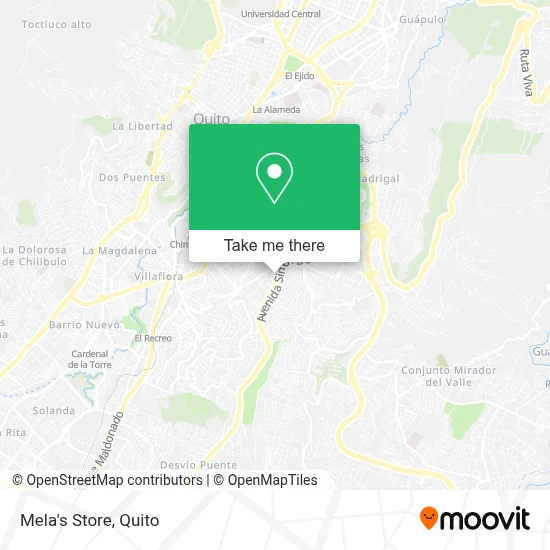 Mela's Store map