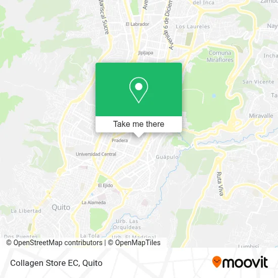 Collagen Store EC map