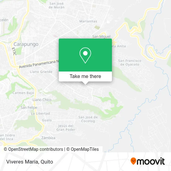 Viveres Maria map