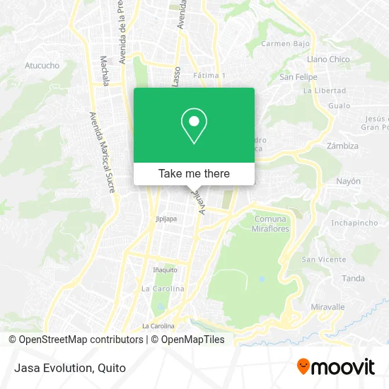 Jasa Evolution map