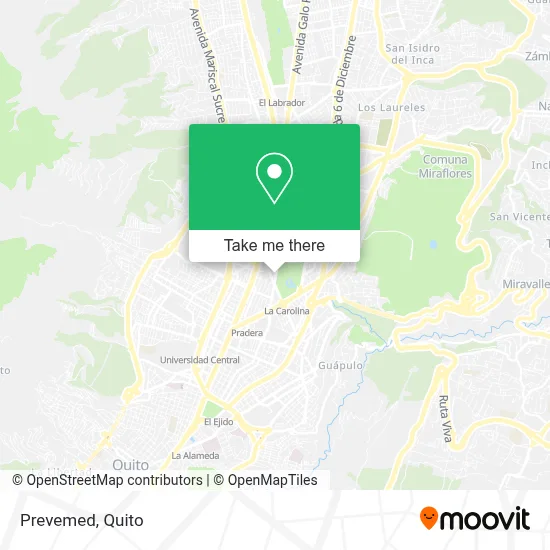 Prevemed map