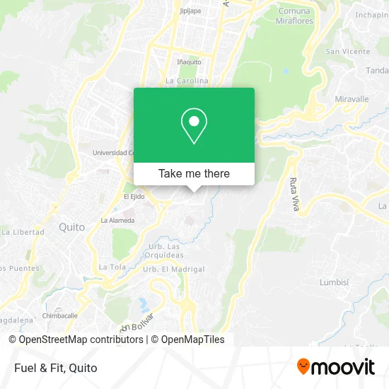 Fuel & Fit map