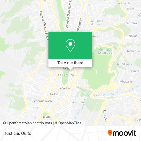 Iusticia map