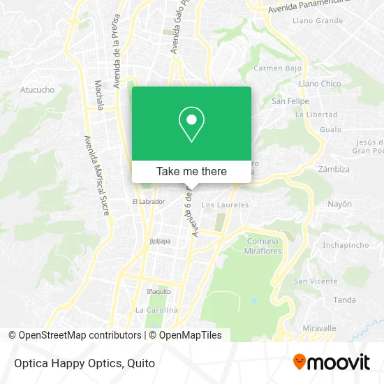 Optica Happy Optics map