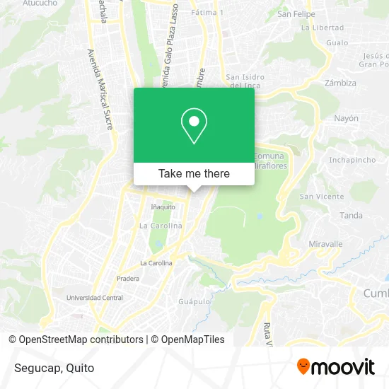 Segucap map