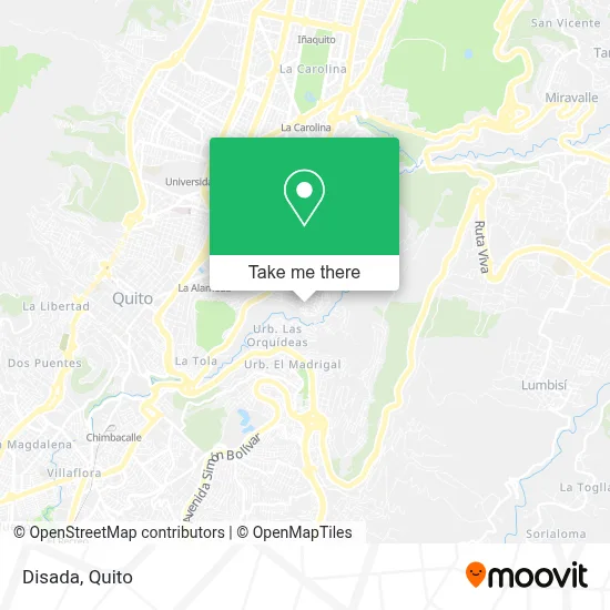 Disada map
