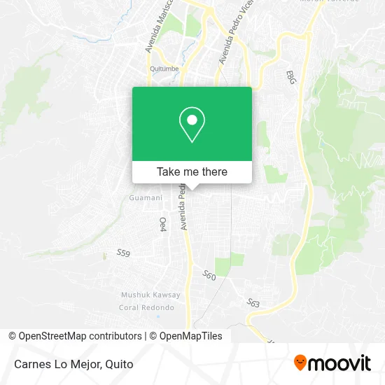 Carnes Lo Mejor map