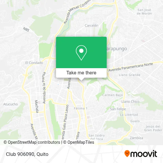 Club 906090 map