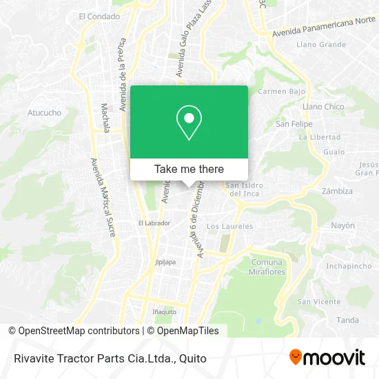 Rivavite Tractor Parts Cia.Ltda. map