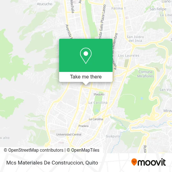 Mcs Materiales De Construccion map