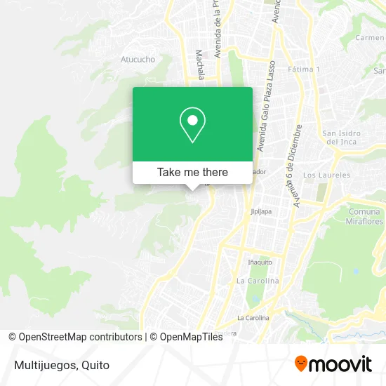 Multijuegos map