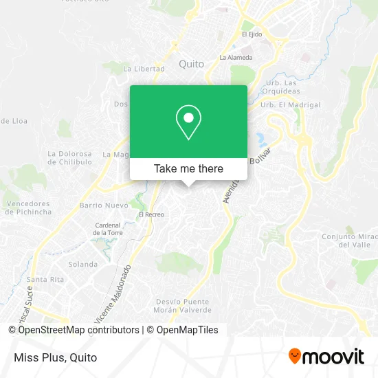 Miss Plus map