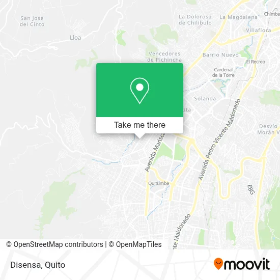 Disensa map