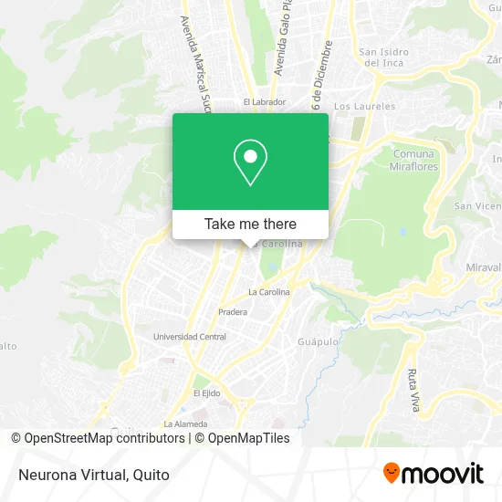 Neurona Virtual map