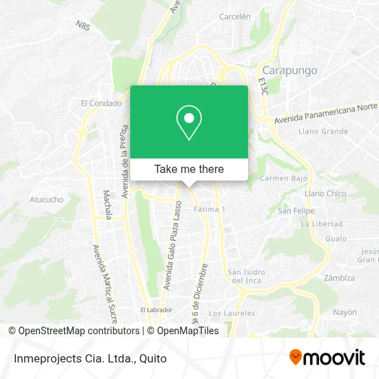 Inmeprojects Cia. Ltda. map