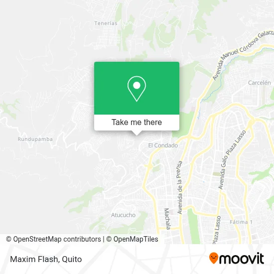 Maxim Flash map