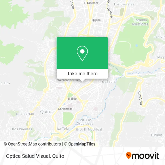 Optica Salud Visual map