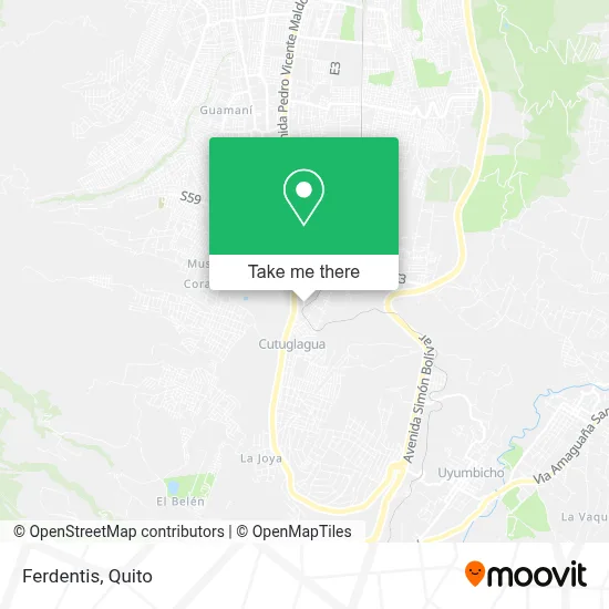 Ferdentis map