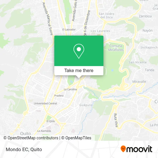 Mondo EC map