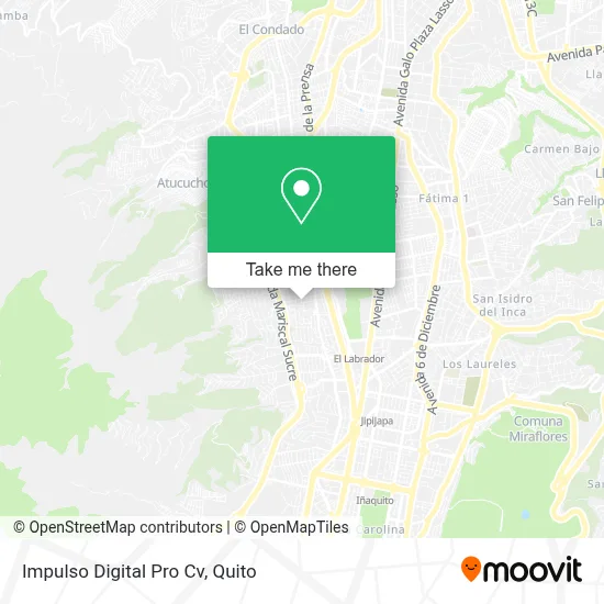 Impulso Digital Pro Cv map