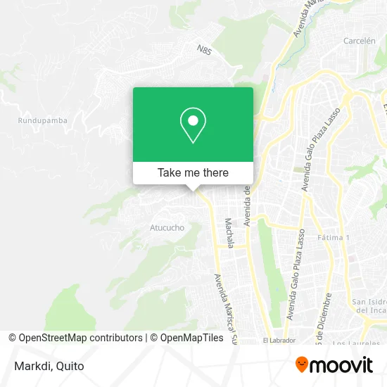 Markdi map
