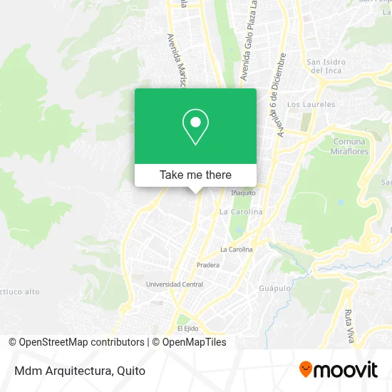 Mdm Arquitectura map