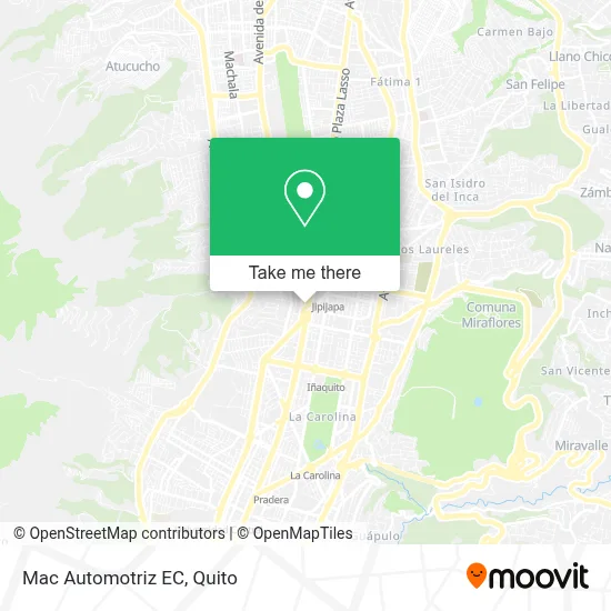 Mac Automotriz EC map