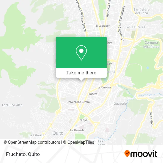 Frucheto map